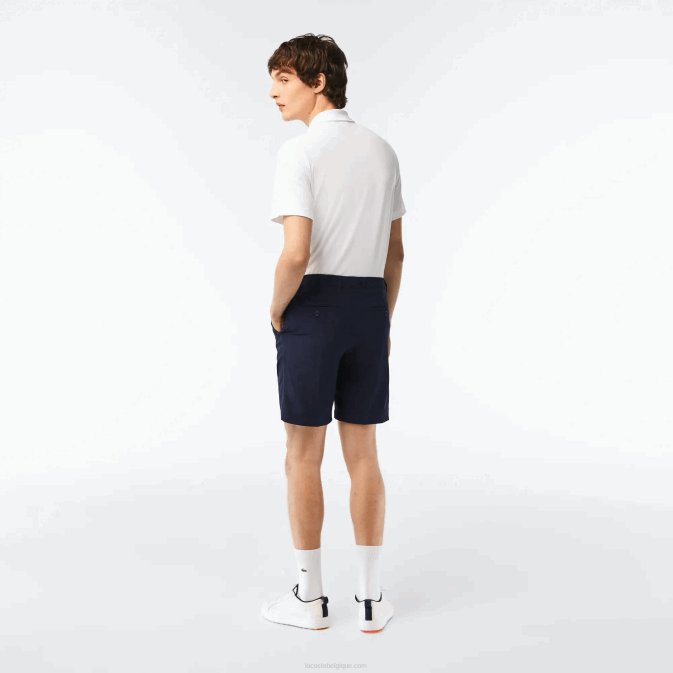 bleu marine 166 V6HV443 Hommes Lacoste short de golf stretch léger sport