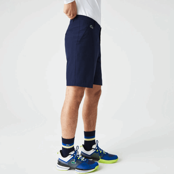 bleu marine 166 V6HV443 Hommes Lacoste short de golf stretch léger sport