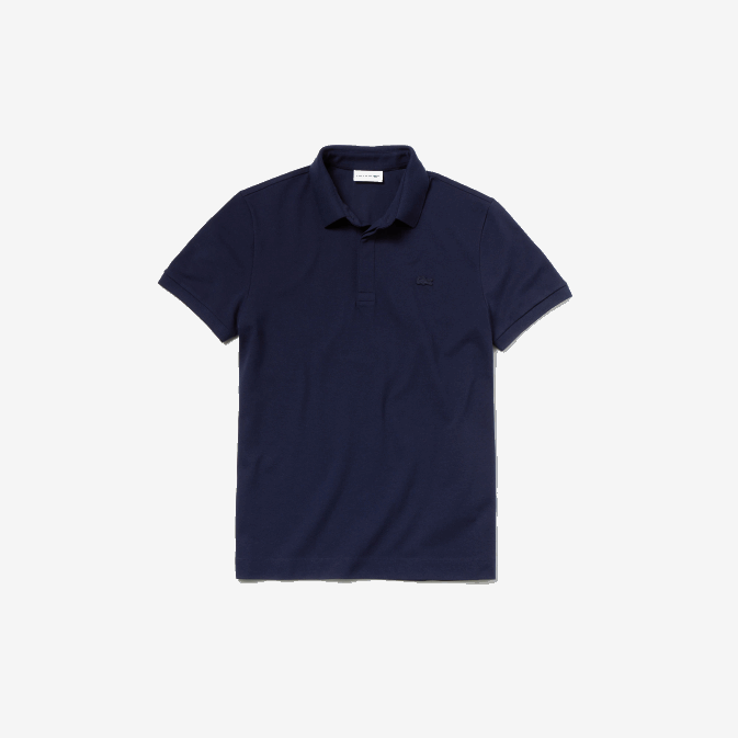 bleu marine 166 V6HV611 Hommes Lacoste polo piqué de coton stretch smart paris