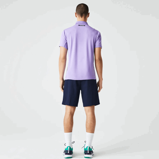 bleu marine 423 V6HV1331 Hommes Lacoste short de tennis sans coutures sport regular fit