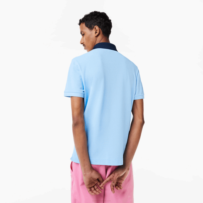 bleu marine cm9 V6HV193 Hommes Lacoste polo piqué de coton bio smart paris