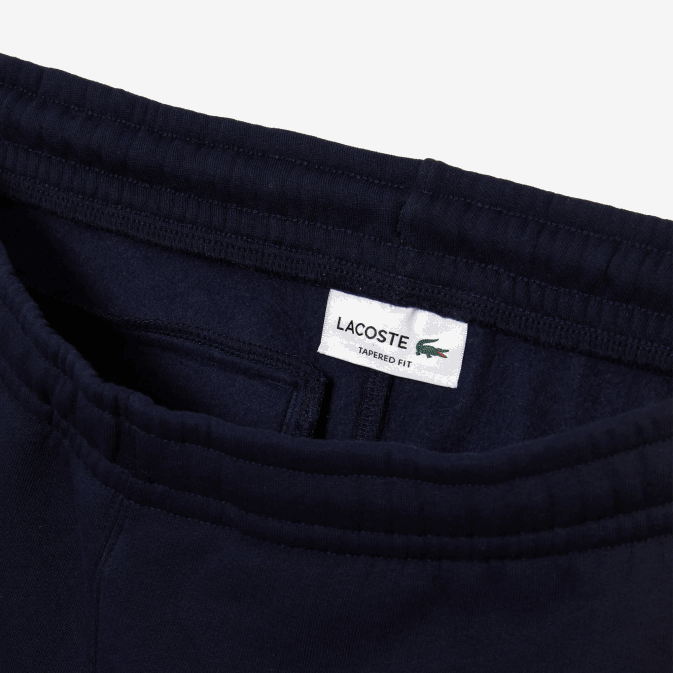 bleu marine jaune 144 V6HV1059 Hommes Lacoste pantalon de jogging à bandes contrastantes