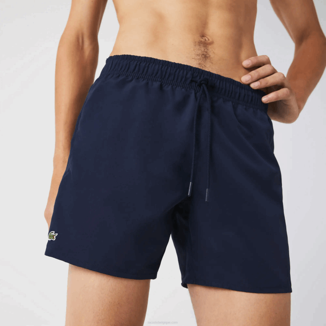bleu marine noir jb1 V6HV541 Hommes Lacoste short de bain léger à séchage rapide