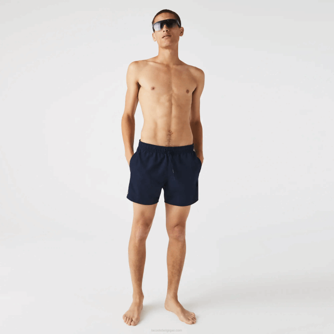 bleu marine noir jb1 V6HV541 Hommes Lacoste short de bain léger à séchage rapide