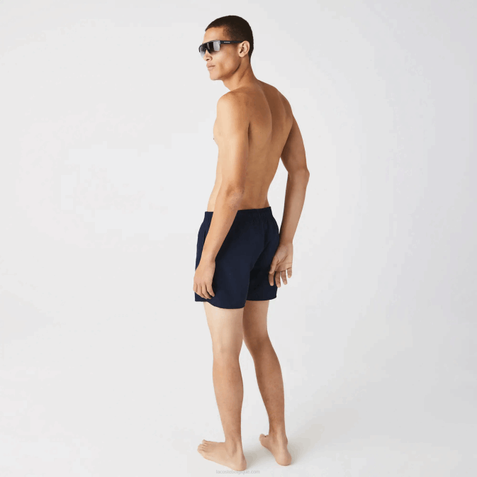 bleu marine noir jb1 V6HV541 Hommes Lacoste short de bain léger à séchage rapide
