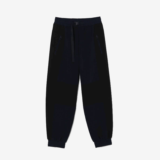 bleu marine noir r8p V6HV2552 femmes Lacoste pantalon de survêtement color block à écusson