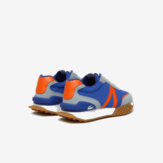 bleu orange ba1 V6HV1780 Hommes Lacoste l-spin chaussures d\extérieur en cuir et textile d\hiver de luxe