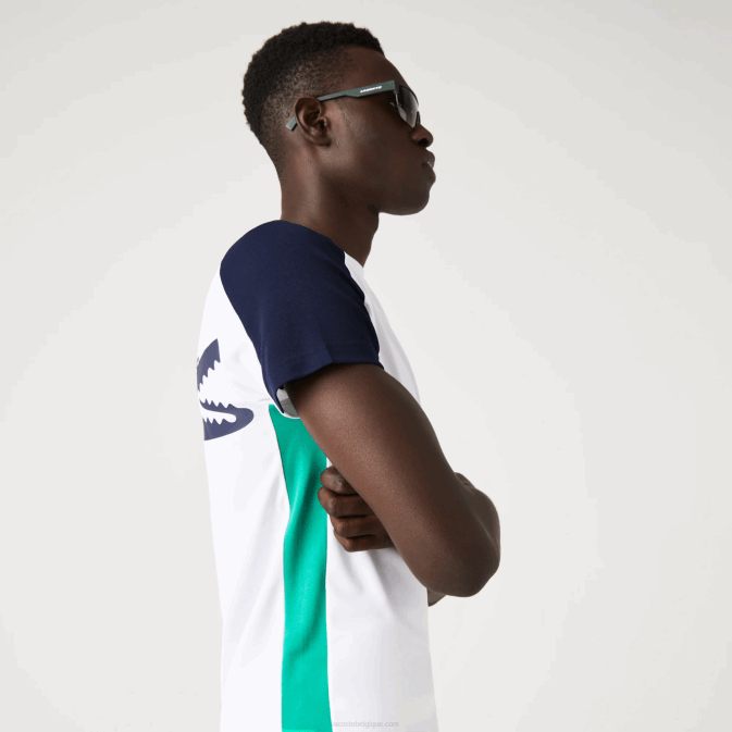 blanc vert bleu marine yh9