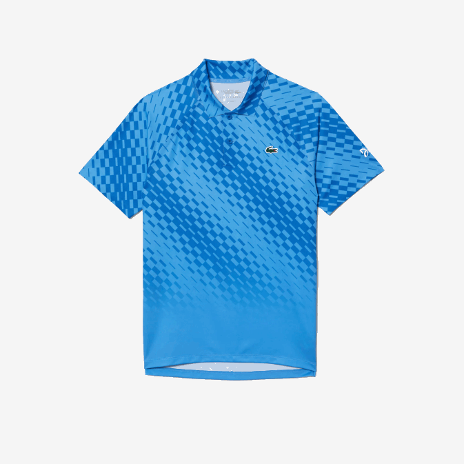 bleu yi5 V6HV43 Hommes Lacoste tennis x novak djokovic polo version joueur