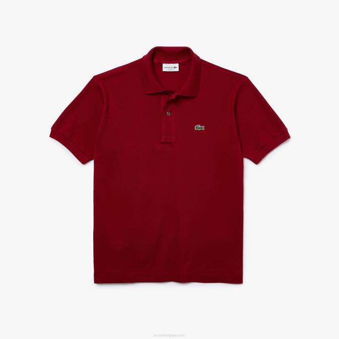 bordeaux 476 V6HV656 Hommes Lacoste polo original l1212