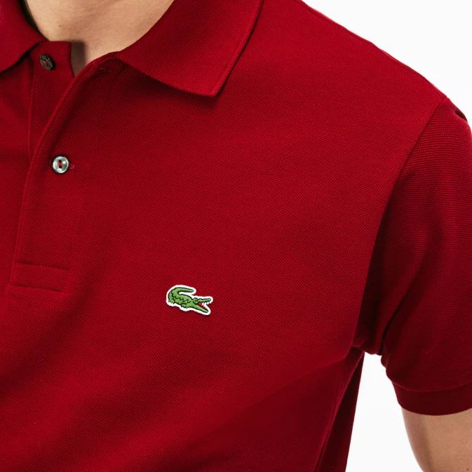 bordeaux 476 V6HV656 Hommes Lacoste polo original l1212