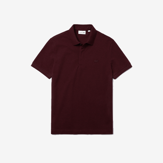 bordeaux sxl V6HV764 Hommes Lacoste polo piqué de coton stretch smart paris
