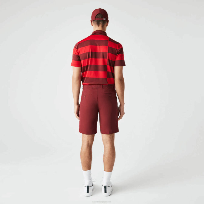 bordeaux zs1 V6HV445 Hommes Lacoste short de golf stretch léger sport