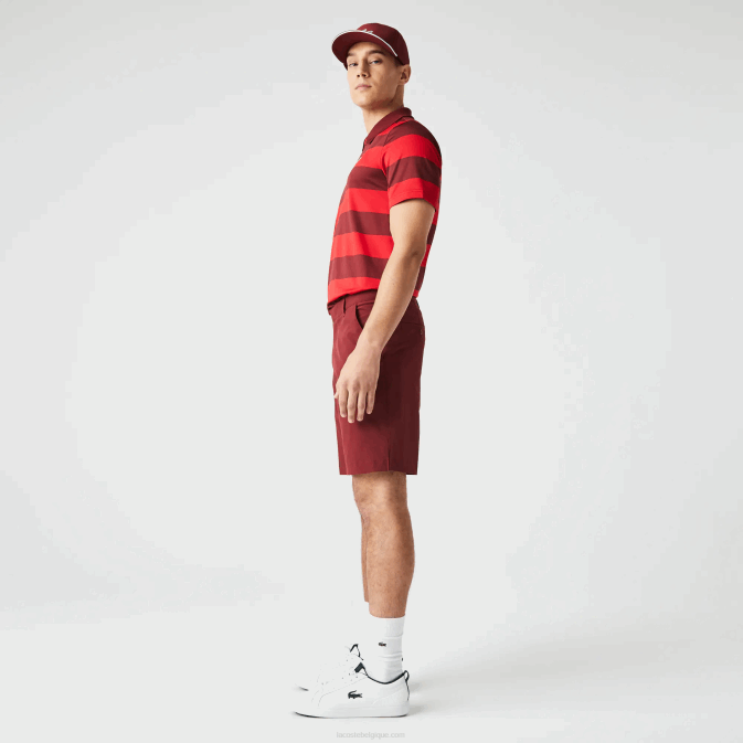 bordeaux zs1 V6HV445 Hommes Lacoste short de golf stretch léger sport