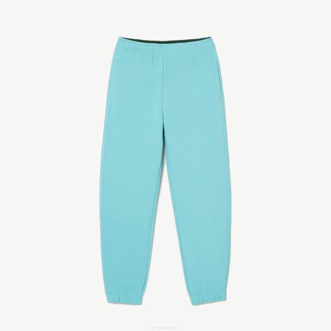 bvg turquoise V6HV2415 femmes Lacoste pantalon de jogging en coton mélangé