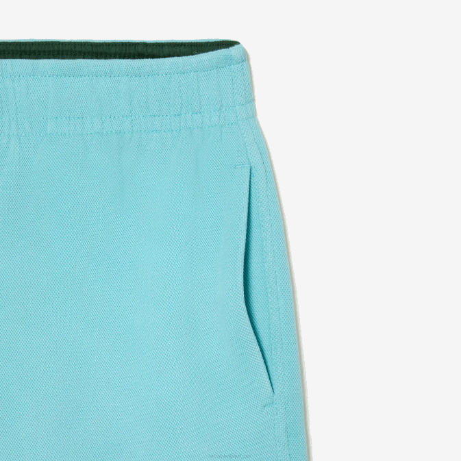 bvg turquoise V6HV2415 femmes Lacoste pantalon de jogging en coton mélangé