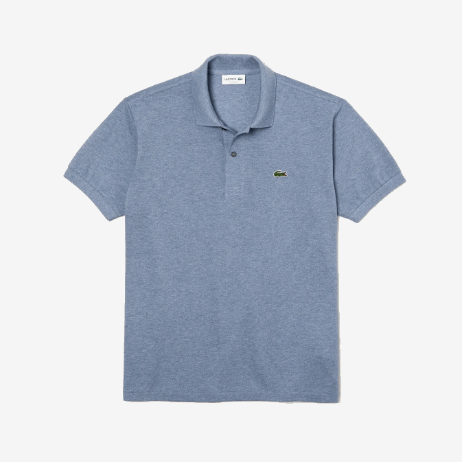 chine bleue 1gf V6HV128 Hommes Lacoste polo chiné original l1212