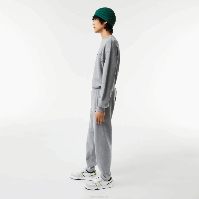 cour de chine grise V6HV1012 Hommes Lacoste pantalon de survêtement imprimé