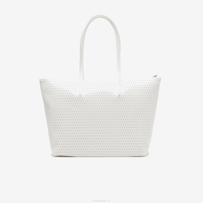 farine a56 V6HV2761 femmes Lacoste l1212 grand cabas perforé