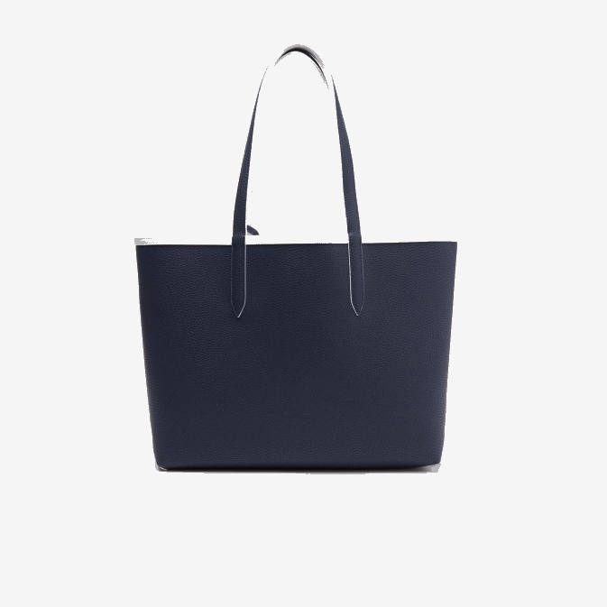 farine bleu nuit l44 V6HV2776 femmes Lacoste sac cabas bicolore réversible anna