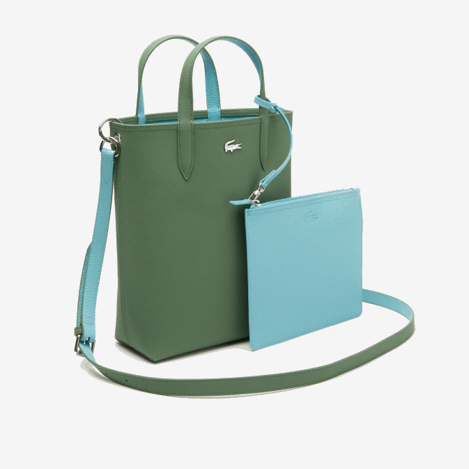 frene littoral l49 V6HV2782 femmes Lacoste sac cabas réversible en toile enduite anna