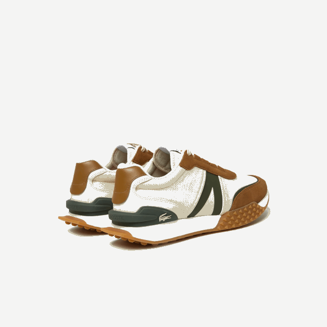 gomme de bronzage tg5 V6HV1782 Hommes Lacoste l-spin chaussures d\extérieur en cuir et textile d\hiver de luxe