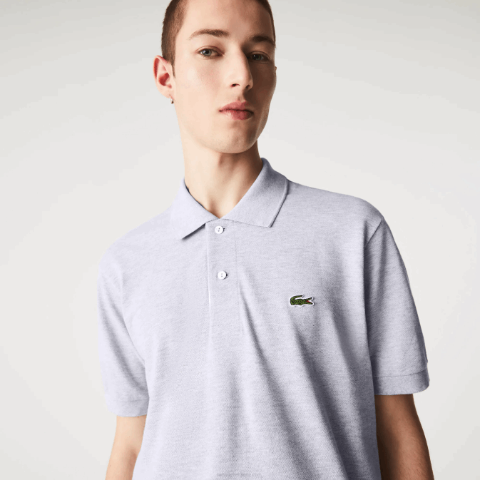gris chiné cca V6HV127 Hommes Lacoste polo chiné original l1212