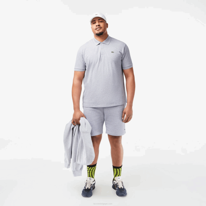 gris chiné cca V6HV127 Hommes Lacoste polo chiné original l1212