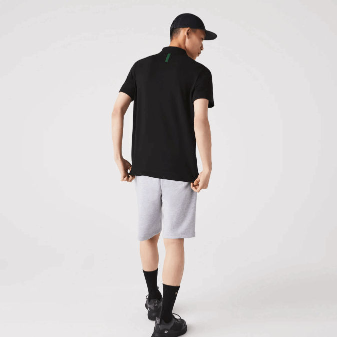 gris chiné cca V6HV1391 Hommes Lacoste short en coton mélangé stretch