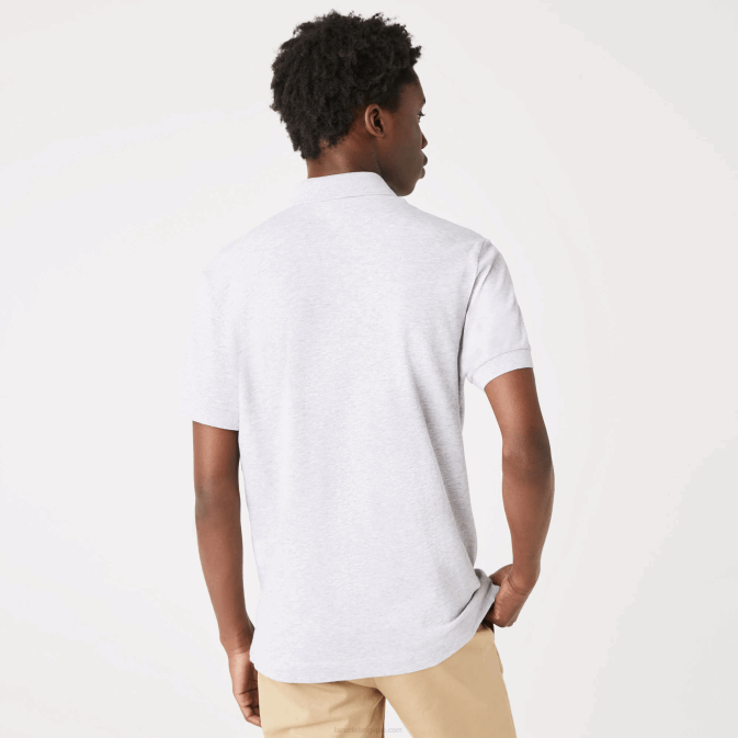 gris chiné cca V6HV659 Hommes Lacoste polo piqué de coton stretch smart paris