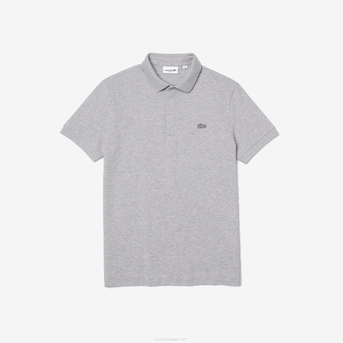 gris chiné cca V6HV659 Hommes Lacoste polo piqué de coton stretch smart paris
