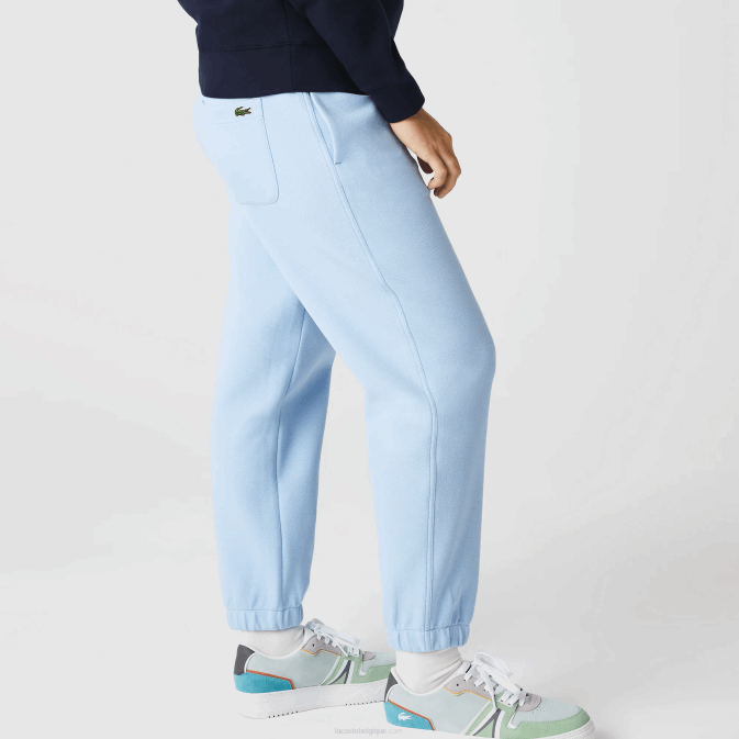 hbp bleu V6HV2414 femmes Lacoste pantalon de jogging en coton mélangé