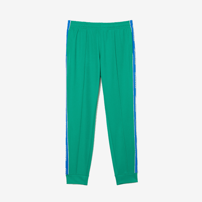hd2 vert V6HV1068 Hommes Lacoste pantalon de survêtement à bandes contrastantes