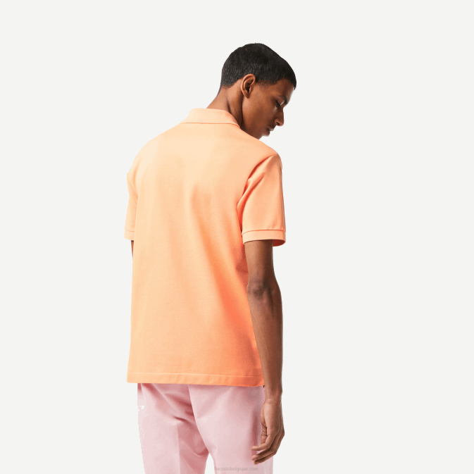 heb orange clair V6HV196 Hommes Lacoste polo original l1212