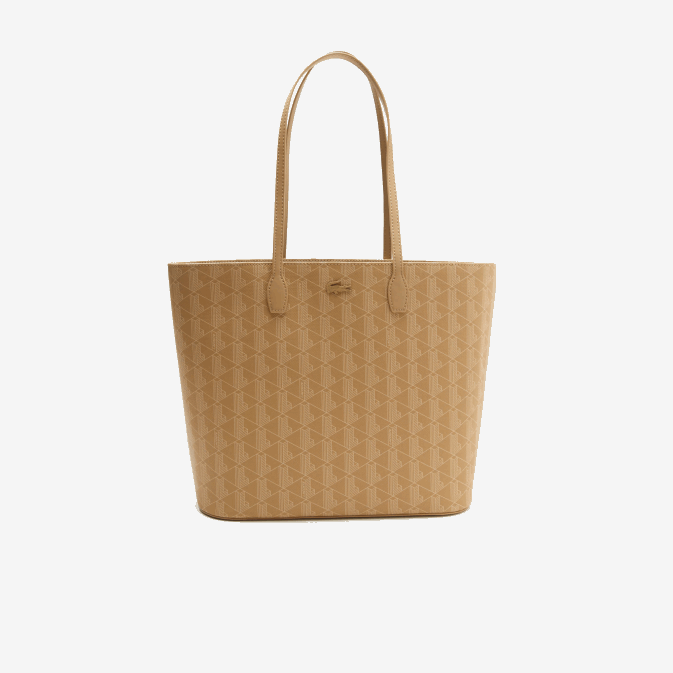 beige viennois l01 V6HV2786 femmes Lacoste sac cabas à motif monogrammé