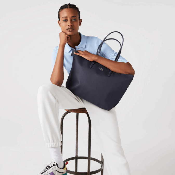 éclipse 141 V6HV2767 femmes Lacoste sac cabas zippé l.12.12 concept