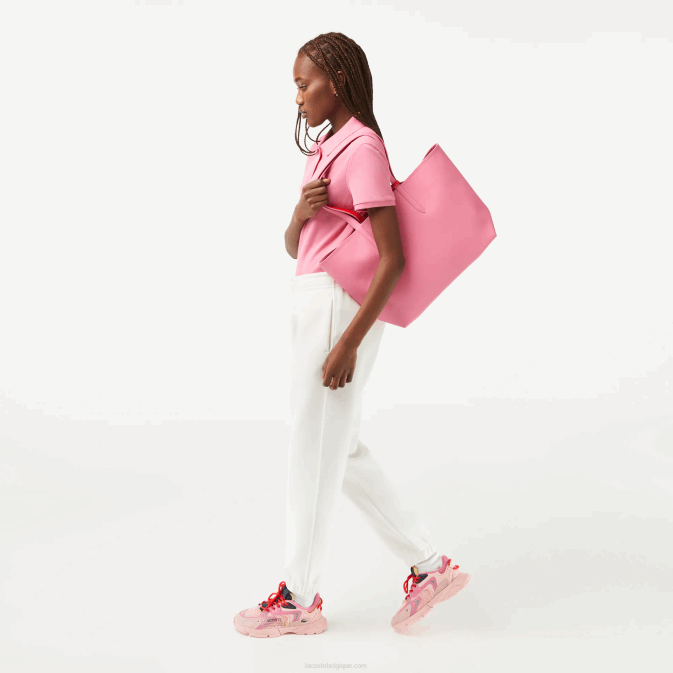 réséda corrida l45 V6HV2779 femmes Lacoste sac cabas bicolore réversible anna