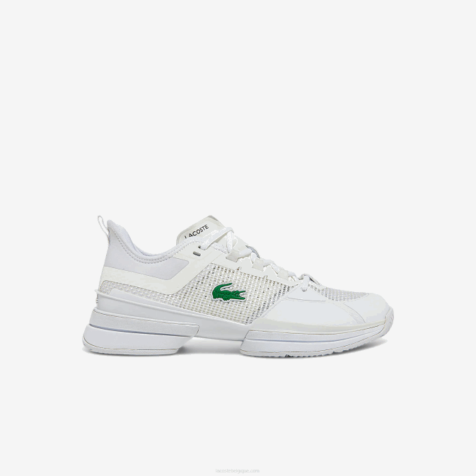 blanc 21g V6HV1851 Hommes Lacoste chaussures de tennis ag-lt21 ultra textile