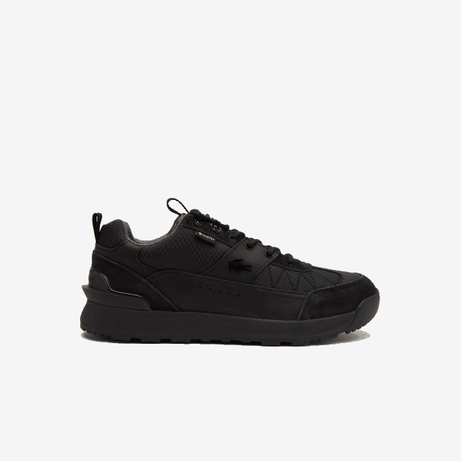 noir 02h V6HV1864 Hommes Lacoste baskets en textile et cuir urban breaker lo gtx