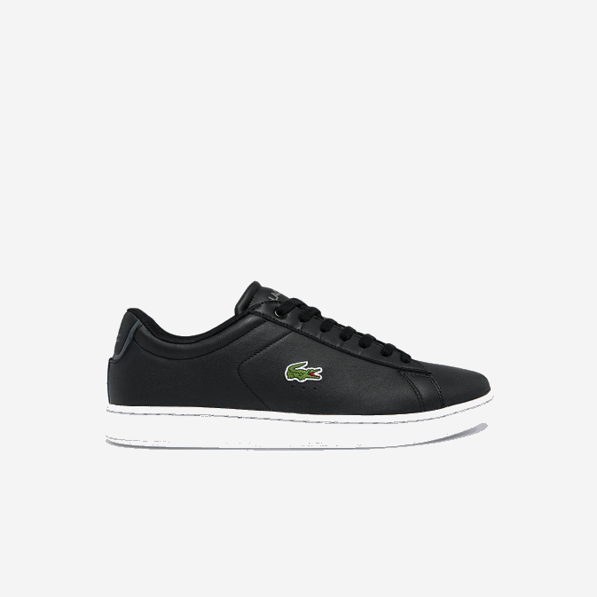 noir et blanc 312 V6HV1816 Hommes Lacoste baskets en cuir carnaby bl