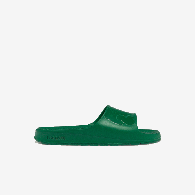 vert gg2 V6HV1814 Hommes Lacoste claquettes en synthétique à logo croco 2.0