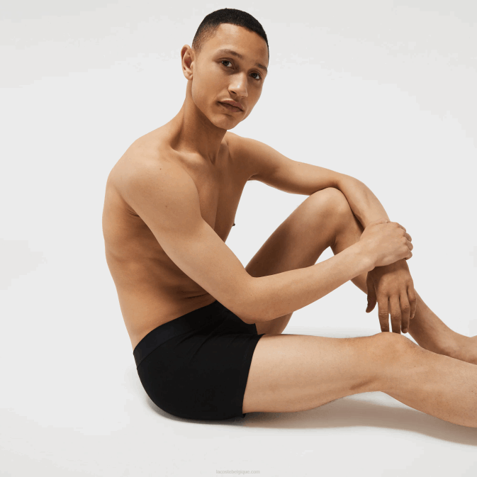 chine gris noir snp V6HV1616 Hommes Lacoste Lot de 2 boxers en piqué l.12.12