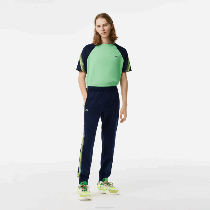 bleu marine 166 V6HV305 Hommes Lacoste pantalon de survêtement de tennis résistant à l'abrasion