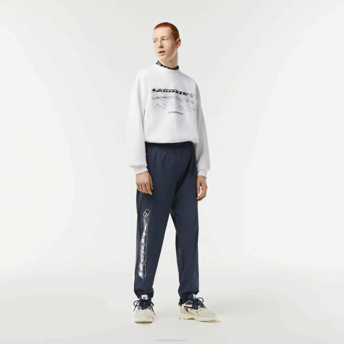 kxe bleu V6HV336 Hommes Lacoste pantalon de survêtement stretch imperméable