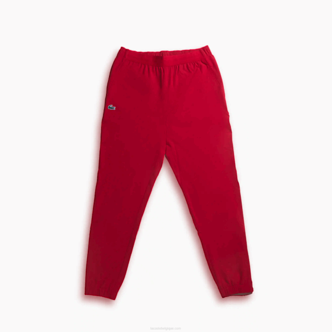 rouge 240 V6HV1032 Hommes Lacoste pantalon sport x novak djokovic