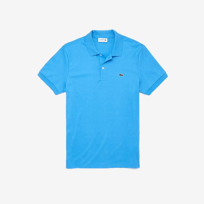 bleu 4xa V6HV259 Hommes Lacoste polo coupe classique en coton pima