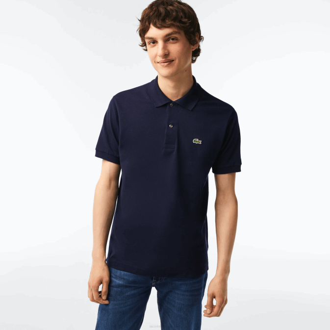 bleu marine 166 V6HV60 Hommes Lacoste polo original l.12.12