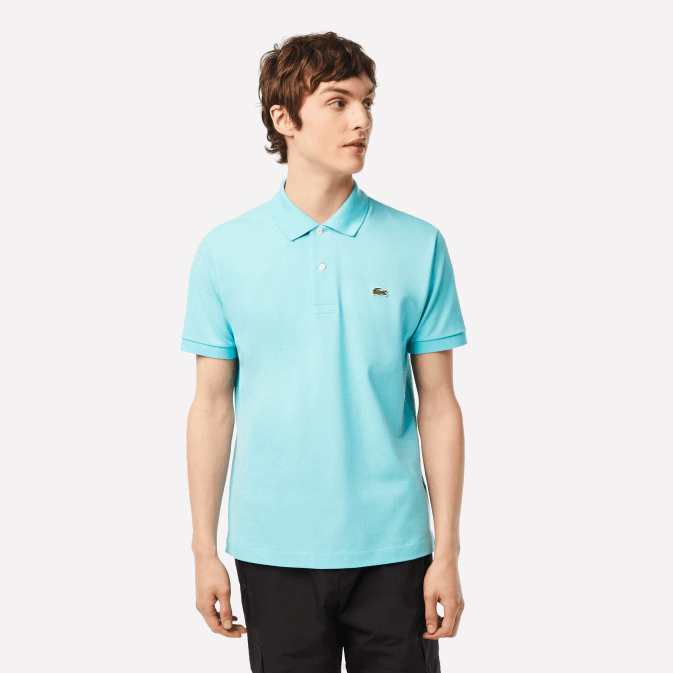 bvg turquoise V6HV155 Hommes Lacoste polo original l.12.12