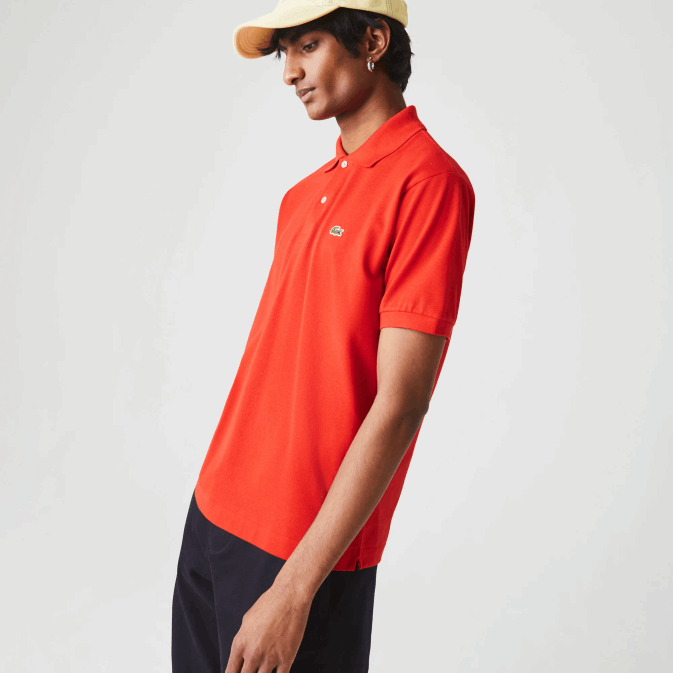 f8m rouge V6HV905 Hommes Lacoste polo original l.12.12