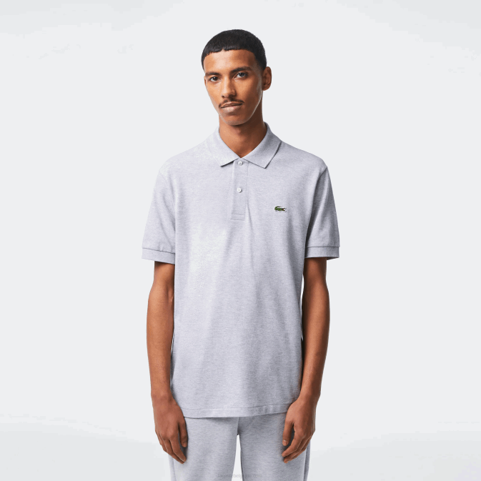 gris chiné cca V6HV127 Hommes Lacoste polo chiné original l.12.12